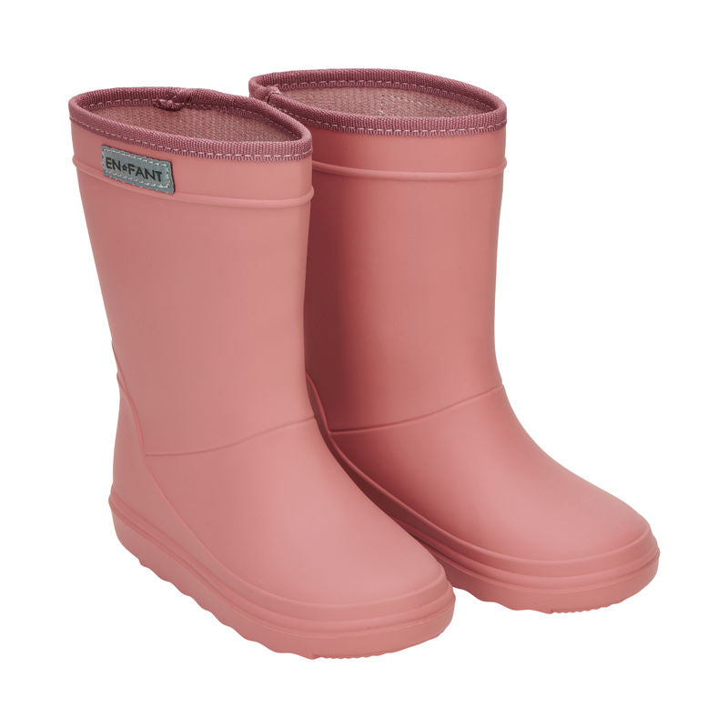 Rain Boots Solid Old Rose