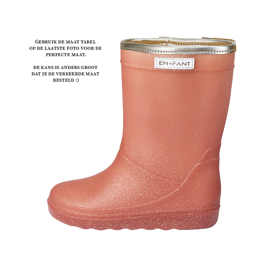 Thermoboots Metallic Rose Kids & Adults
