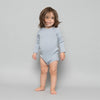 Minimalisma newborn bodysuit // Powder Blue