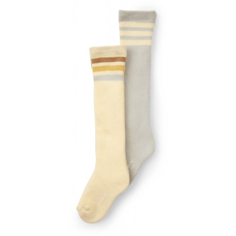 Konges Slojd 2 pack long socks // Lemon Sorbet Mint