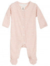 Serendipity Newborn playsuit // Clay Rose & Offwhite