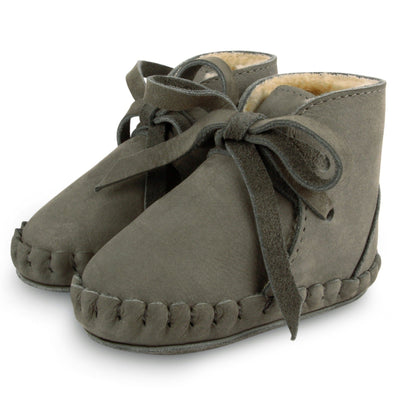 Slofjes Pina Classic Stone Nubuck