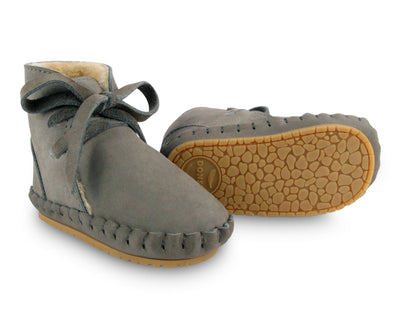 Slofjes Pina Classic Stone Nubuck