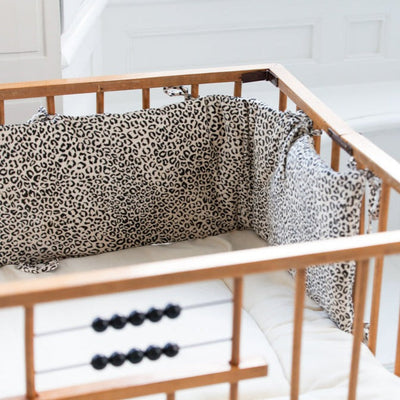 Bed Bumper - Snow Leopard