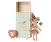 Tooth fairy mouse in matchbox | Rose