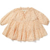 konges Slojd Pilou Dress // Bloom Red Blue