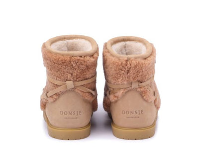 Boots Curly Sheep Wool | Inuka Beige