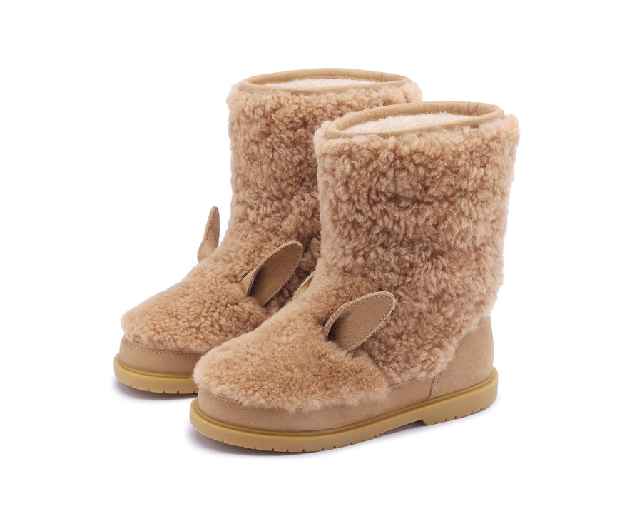 Boots Beige Alpaca