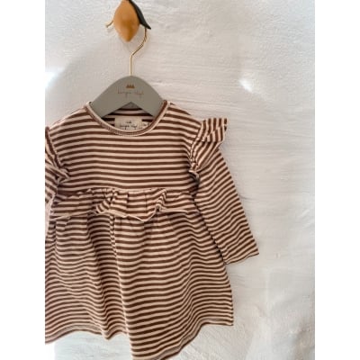 Konges Slojd Frill Dress Deux // Creme brule Almond