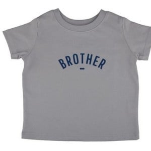 T shirt Brother // Pale grey  5 jaar