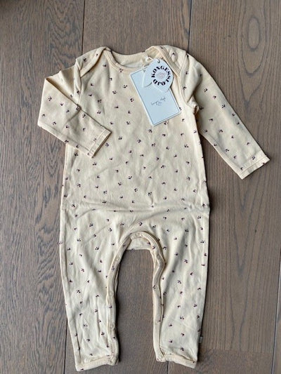 Konges Slojd Basic Onesie Bloom Red Blue