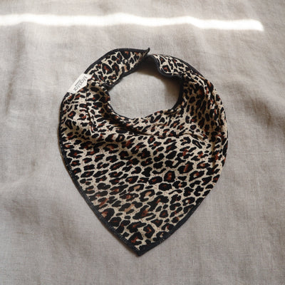 Leopard Brown BIBS