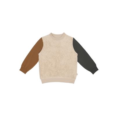 Plush Colorblock Sweater