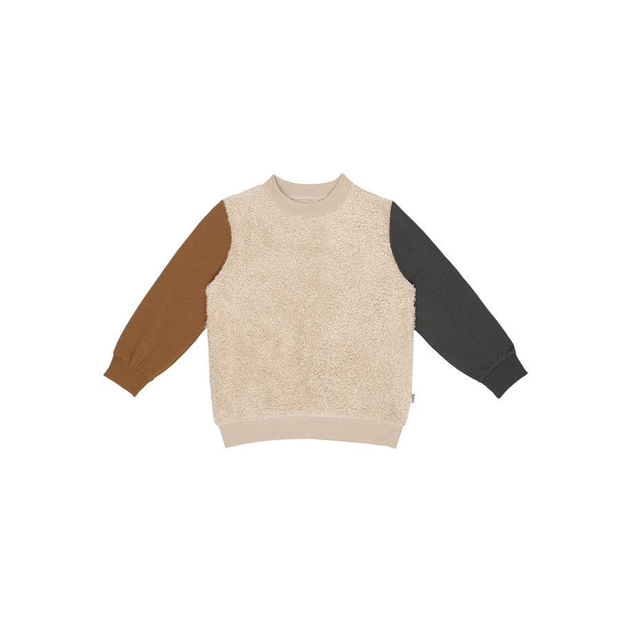 Plush Colorblock Sweater
