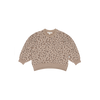 Chunky Split Sweater - Beige Leo