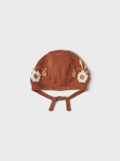 Lil' Atelier Nbfedel Knit Hat Lil // Tortoise Shell