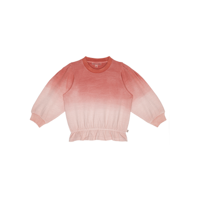 Chunky Frill Sweater Blush