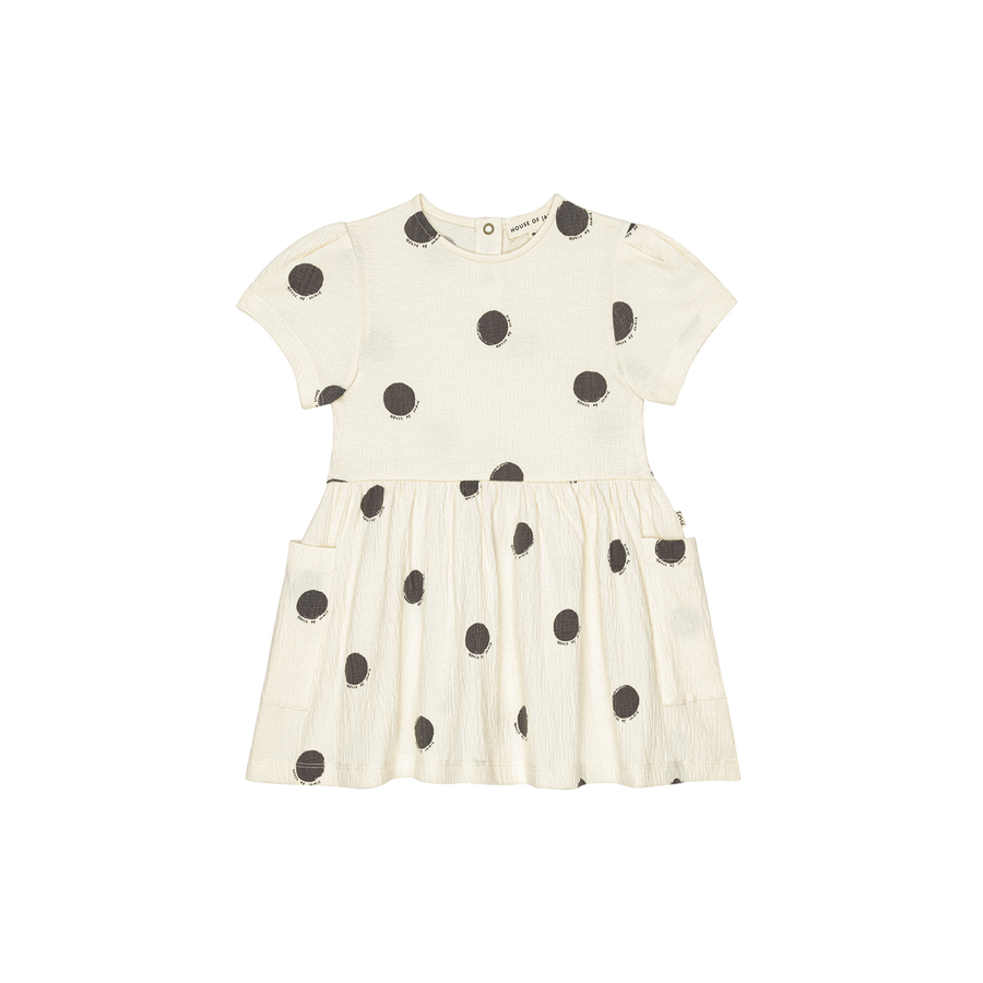 Relaxed Pocket Dress Granite Dots