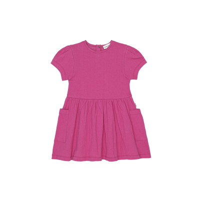 Relaxed Pocket Dress Very Berry