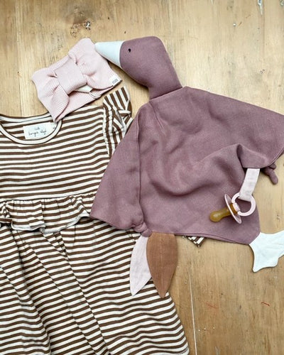 Konges Slojd Frill Dress Deux // Creme brule Almond