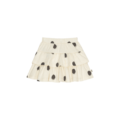 Ruffled Skirt Granite Dots