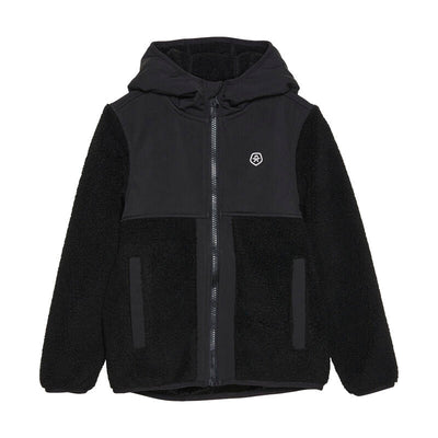 Teddy Fleece Jacket - W. Hood Black