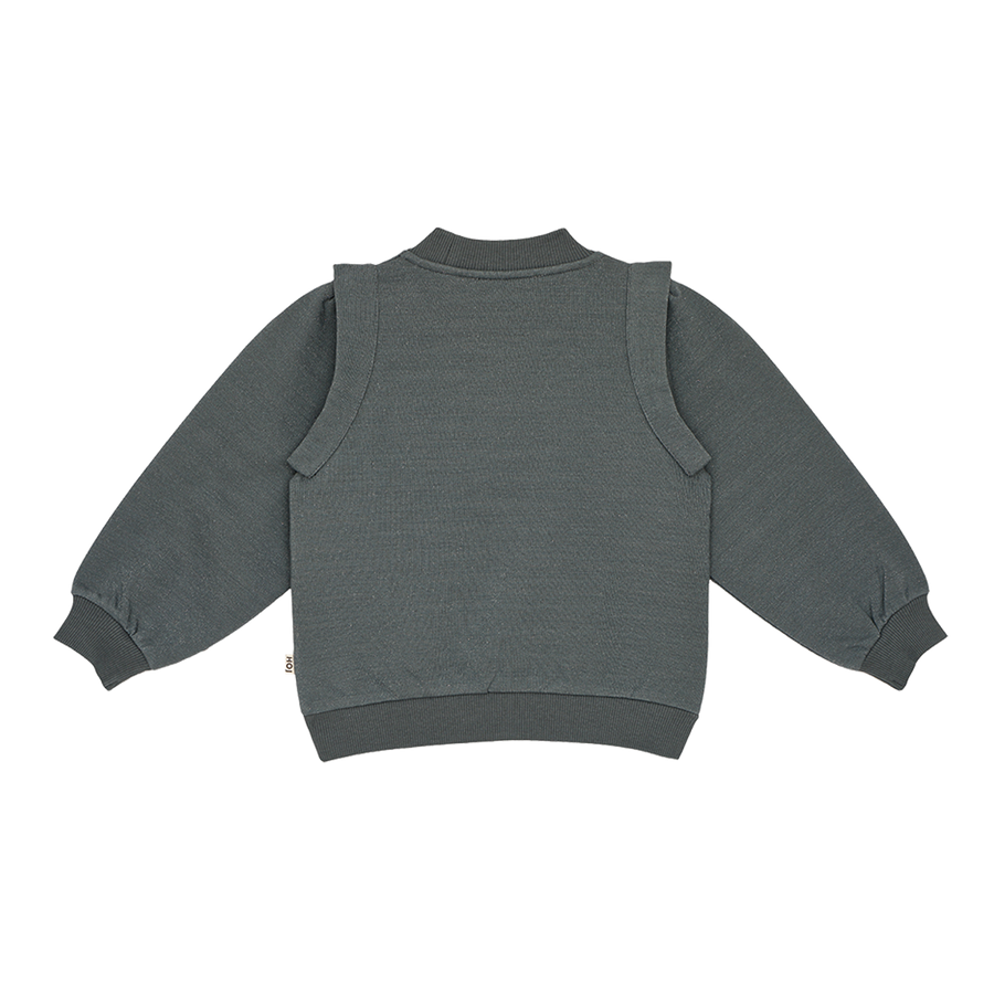 Shoulder Sweater Dark Slate