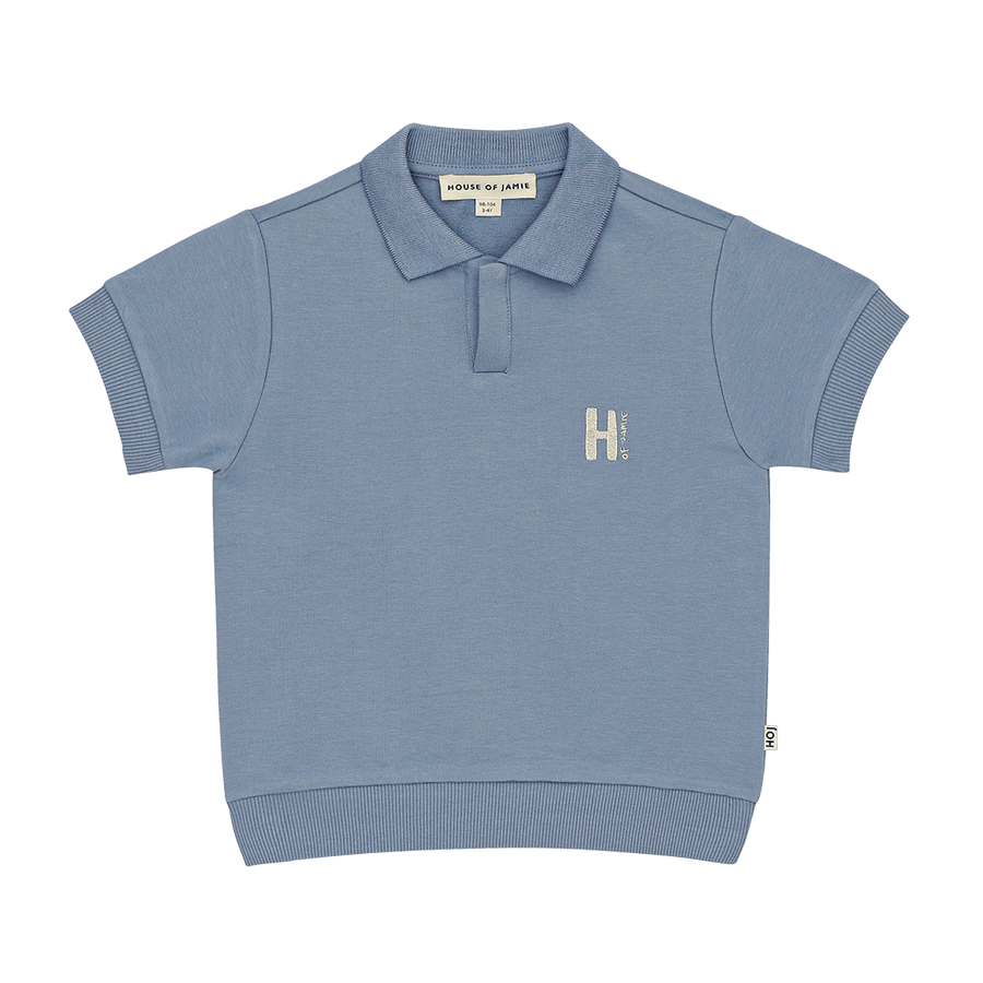 Relaxed Polo Stone Blues