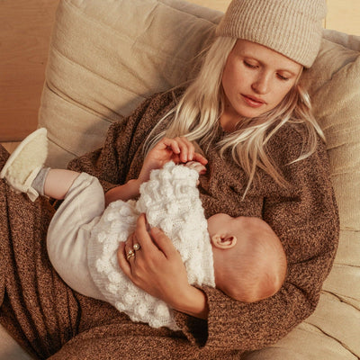 Merino booties baby | Milk