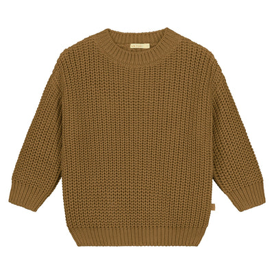Yuki Knitted Sweater - Gold