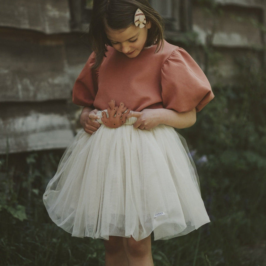 Fay Skirt | Pearl Metallic