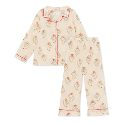 Pjama - Kerst Vintage Rose