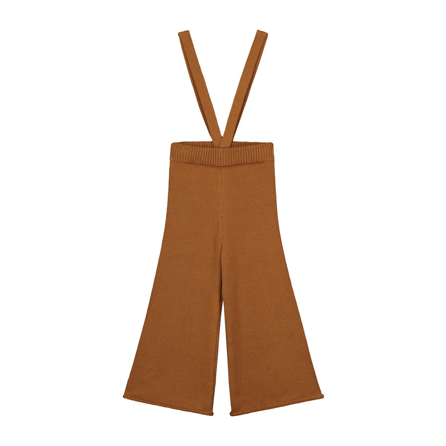 Yuki Knitted Trousers - Rust