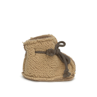 Teddy Booties | Camel