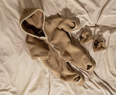 Teddy Booties | Camel