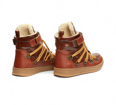 Snowboots Brown Croco