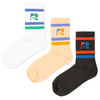 Sporty socks 3 pack logo