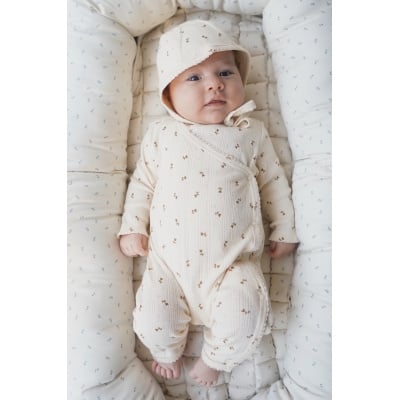 Konges Slojd Minnie new born onesie // Petit Bisou Mustard