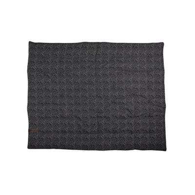 Speel- en boxkleed  Cozy Dots Black 80 x 100 cm