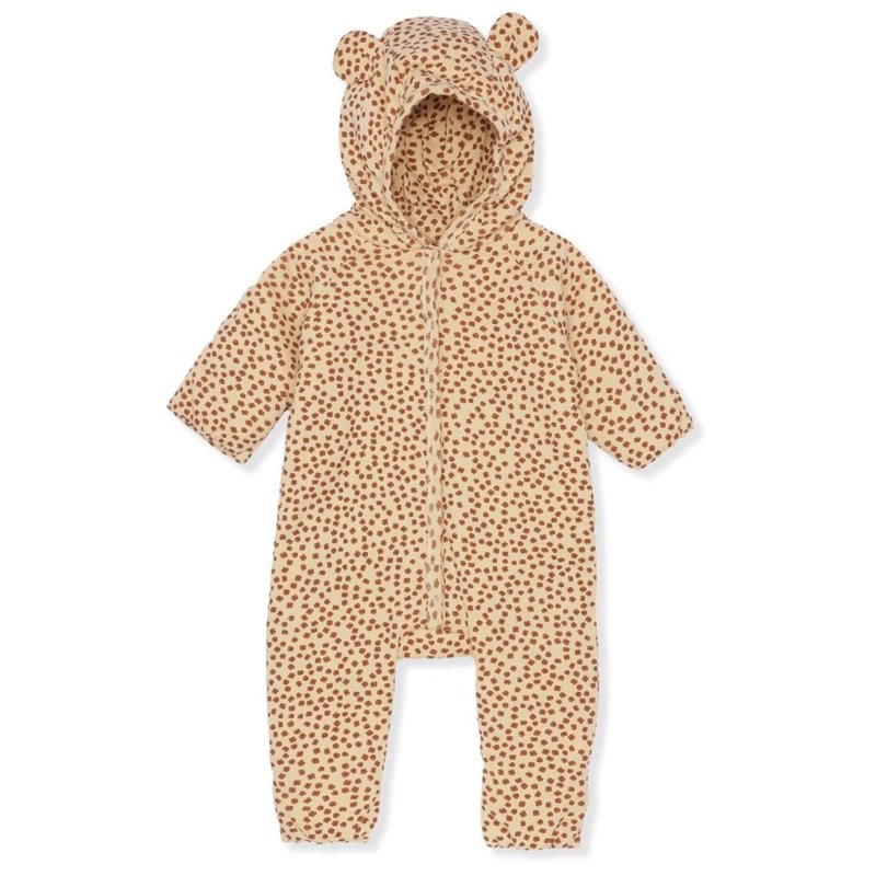 Konges Slojd Onesie with hood // Buttercup Rosa