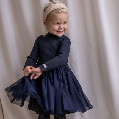 Lotus Dress | Night Blue