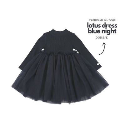 Lotus Dress Night Biscuit