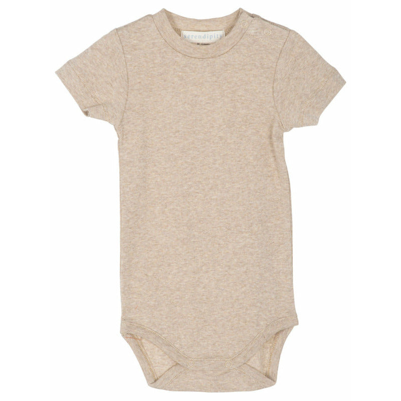 Serendipity Baby Bodysuit short sleeve // Oat