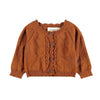 Lil' Atelier NBFisa Short knit Cardigan // Glazed Ginger Melange